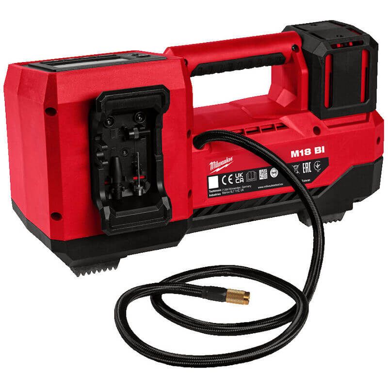 Milwaukee M18 Inflator Back Shot Milwaukee M18 Inflator Back Shot